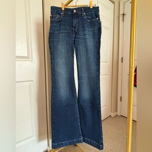 Seven for all mankind dojo flare leg trouser